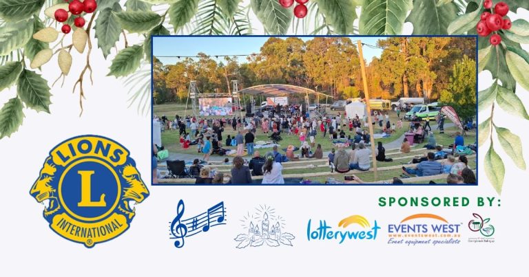 Lions Club of Donnybrook Awarded $9,000 Lotterywest Grant for 2025 Carols by Candlelight